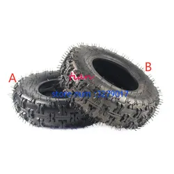 Hot Sale Two Types of Tires 4.10-6 Inner and Outer Tyre Vacuum Tire Fit  ATV Quad Go Kart 47cc 49cc All Models Snow Tire