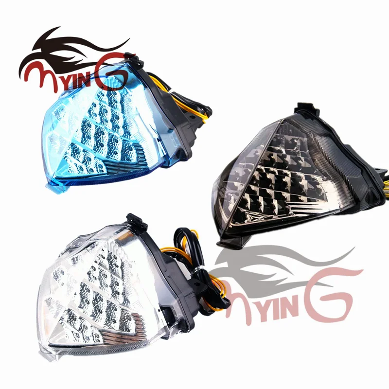 

Motorcycle LED Integrated Turn Signals Tail Light For Yamaha YZF R1 2004 2005 2006 Brake Lights&Running Light Motor Accessories