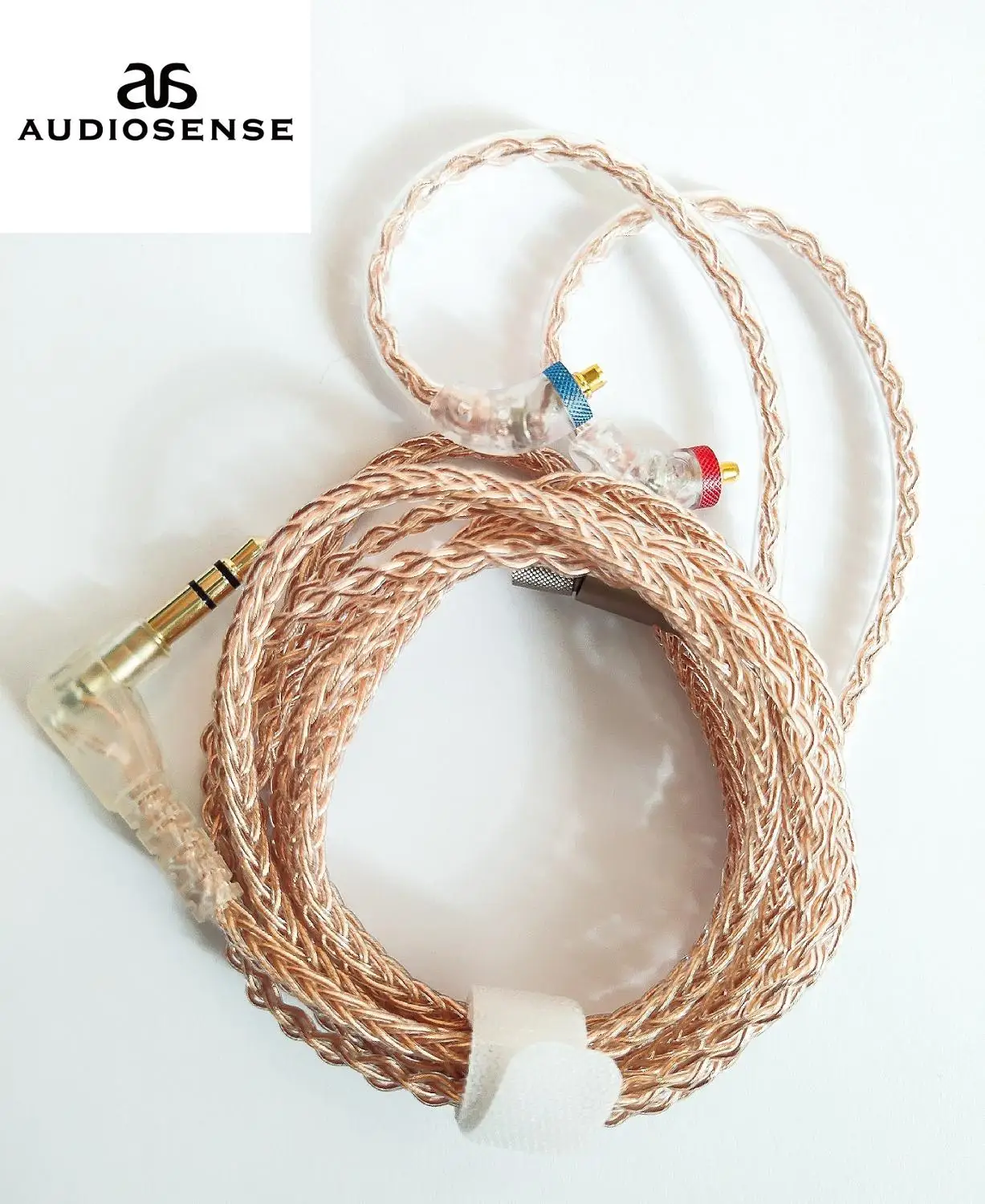 

Внутриканальные медные наушники AUDIOSENSE, 8-жильные, 19 ядер, 6N, Модернизированный MMCX кабель для T800 ,SE846,UE900,W80,XBA-H3 и т. д.