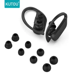 KUTOU Earbuds For Beat Powerbeats Pro Wireless Earphones Powerbeats3 Flex Silicone Ear Tips In-Ear Earphone Gel Earbuds
