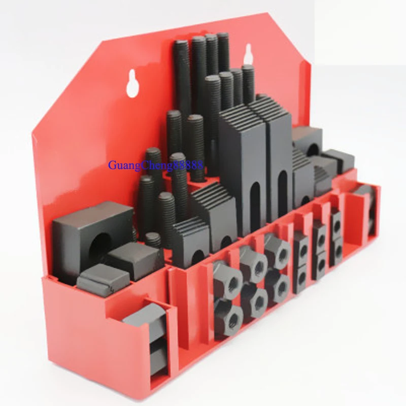 Imagem -02 - Fresadora de Fixação de Metal Grampo de Moinho M12 58 Unidades Kit Vice Holding Tool Alta Qualidade em Setembro