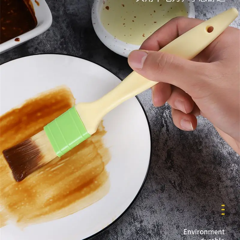 Aixiangru-Pancake Oil BBQ Brush, Food Egg Sauce Barbecue Home Baking Non-Shedding PP Material Kitchen Tools