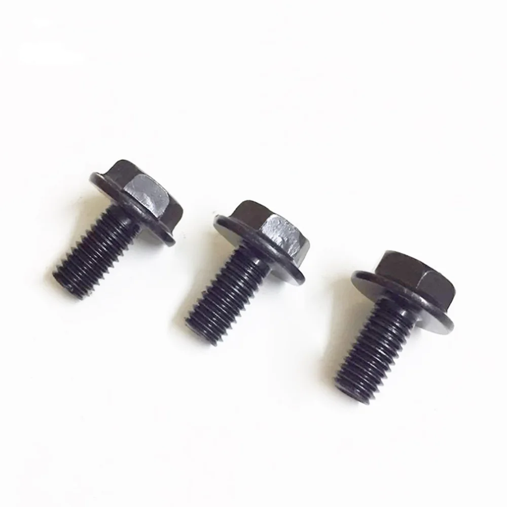 10 pz mano sinistra sega lama vite reversibile per 255 alluminio sega macchina vite piastra di pressione vite di contropressione M8x16