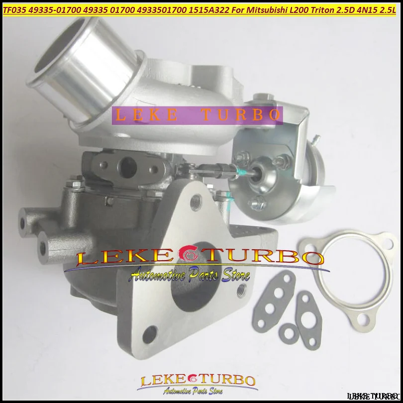 ww  Turbo TF035 49335-01700 49335 01700 4933501700 1515A322 1515 A322 Turbocharger For Mitsubishi L200 Triton 2.5D 4N15