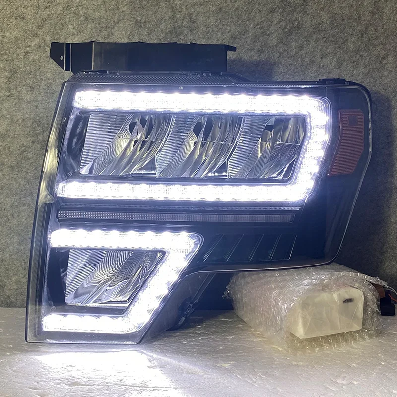 Faro di fabbrica VLAND F150 sorgente luminosa a LED completa 2008-2014 F 150 Svt faro Raptor adatto per