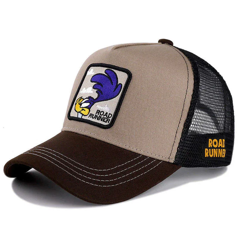 Hot Koop Unisex Anime Cartoon Cap Hoge kwaliteit Patch Draw Baseball Cap Mannen Trucker Hoed