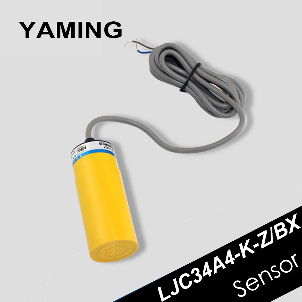 Proximity Switch Capacitance Type LJC34A4-K-Z/BX DC Three-wire NPN/PNP Normally Open Liquid Level Sensor Cylindrical