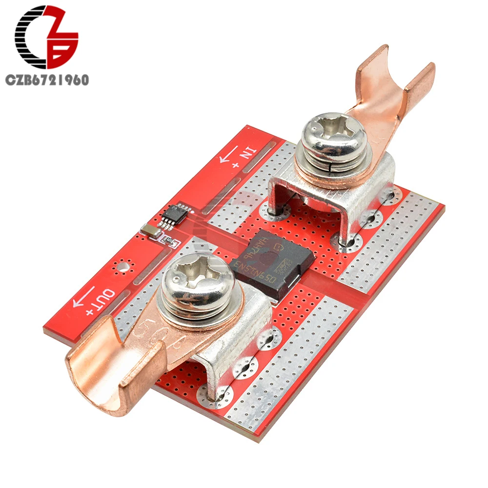 50A 12V 24V 36V High Voltage Ideal Diode Controller Solar Battery Charging Anti-backflow Protection Board DC 9V-45V