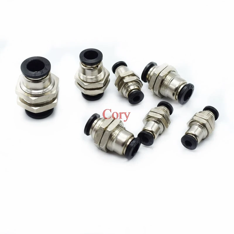 Pneumatic PM quick coupling partition spacer straight through PM 4mm 6mm 8mm 10mm 12mm pneumatic fitting