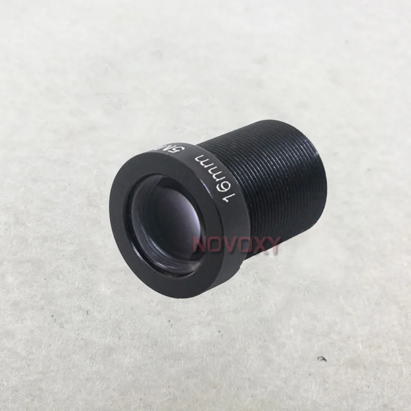 16mm 5MP IP camera Lens F2.0 HD 1/2.5 Inch CCTV Lens M12 Interface Mount For CCTV Analog / IP Camera