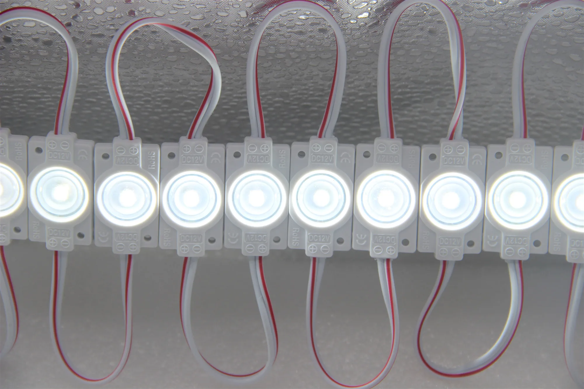 60pcs 160 Deg Back Light 0.72W UL Listed Injection LED Module PVC ABS DC12V White 2835  Waterproof  Light for Letter Sign 5630
