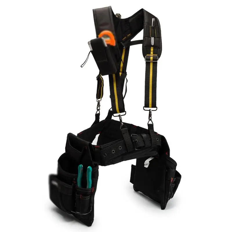 Tool Belt Suspenders Multifunction Can Hang Tool Bag H-Shaped Adjustable Hanging Electrician Heavy Work Tool Suspenders l Belt