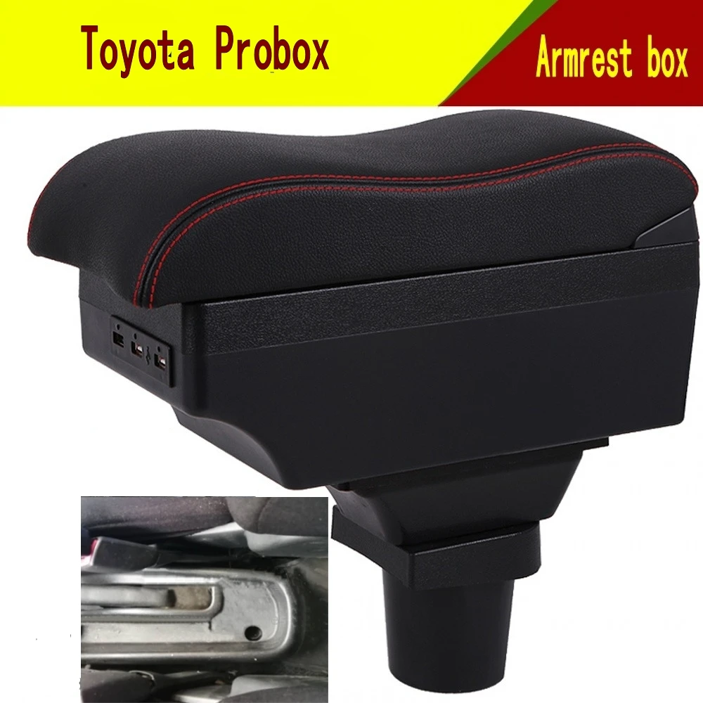 

For Toyota Probox Armrest box central Store content box cup holder ashtray interior