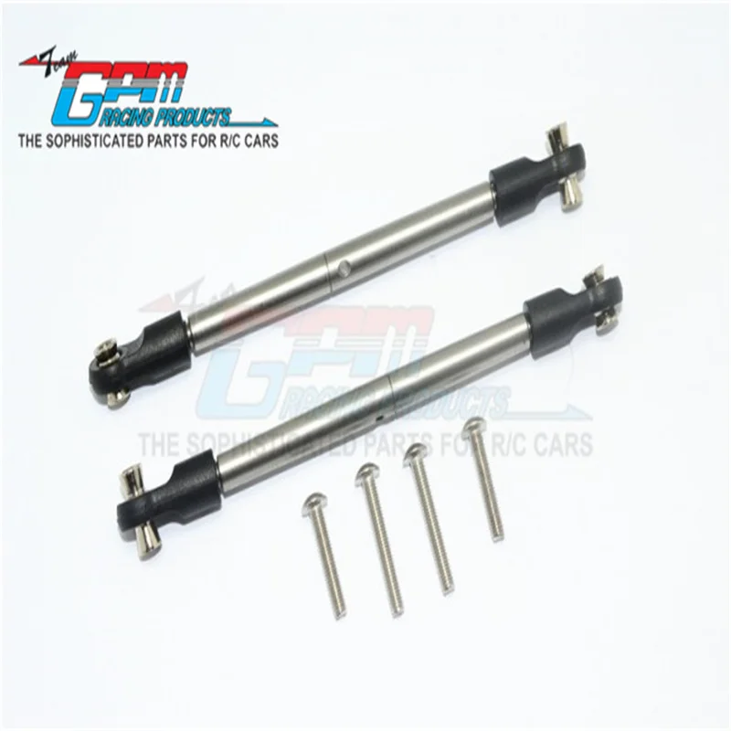 GPM STAINLESS STEEL 304 FRONT TURNBUCKLE FOR STEERING -6PC SET FOR TRAXXAS 1/7 UNLIMITED DESERT RACER RC Upgrade