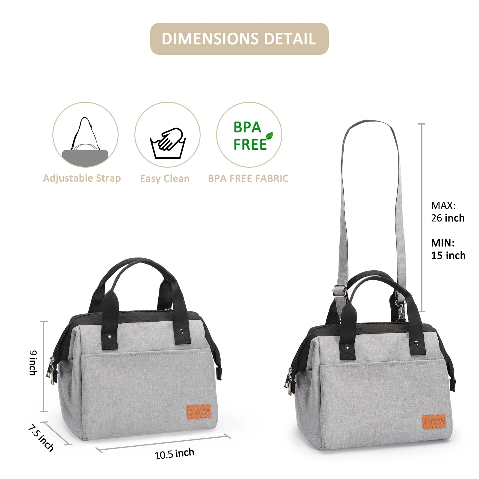 Dejeuner Homme Isotherme En Toile Femme Enfant Grand Format Lunch Bag  Repas Livraison Sacs De Nourriture School Box Small Therm