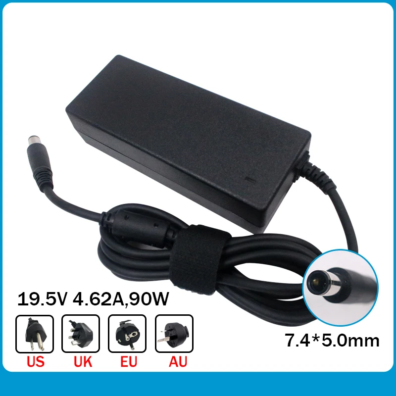 19.5V 4.62A 90W Laptop AC Adapter Charger For DELL E4300 E4310 E5400 E5410 E5420 E5500 1420 1501 1521 1525 D400 Inspiron 14R