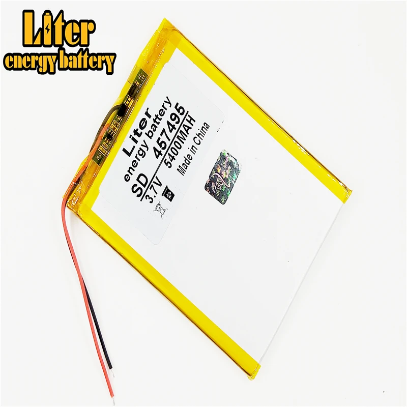 Tablet pc 3.7V,5400mAH (polymer lithium ion battery) Li-ion battery for tablet pc 7 inch 8 inch 9inch [457495]