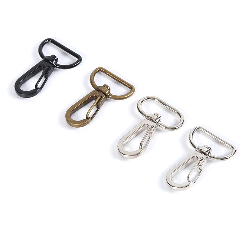 10pcs Metal Bags Strap Buckles Lobster Clasp Collar Carabiner Snap Hook DIY KeyChain Bag Part Accessories