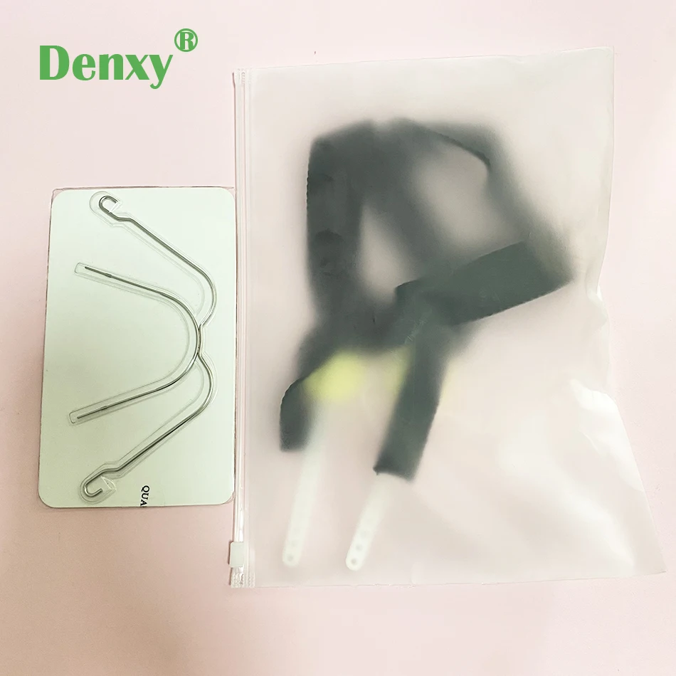 Denxy 1set High Quality Dental Orthodontic Dental Head Cap Headgear with Safety Button Small/ Large Face Bow