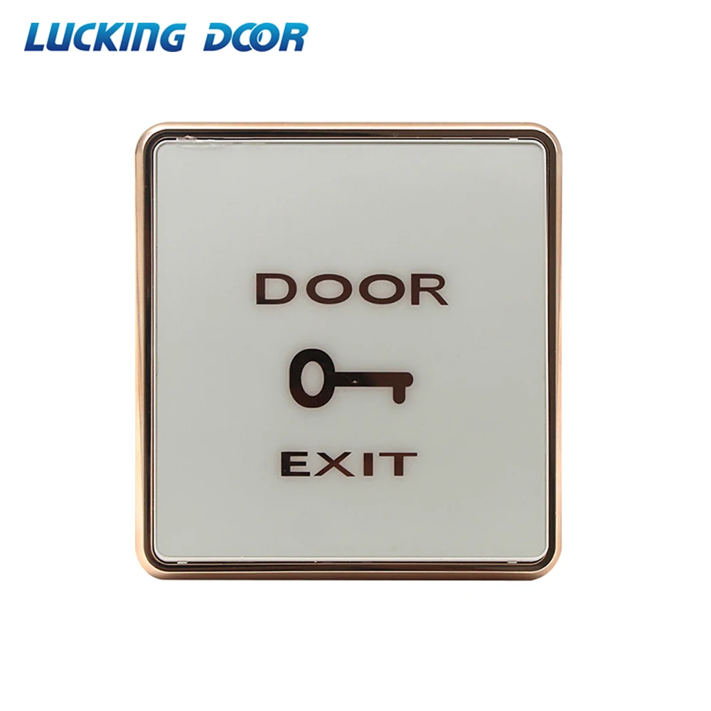 

Exit button switch durable access door switch button automatically reset the normally open signal release push button