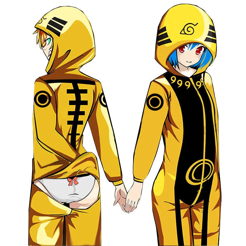 Pijama de Anime Rikudousennin Modo para hombre y mujer, traje de Cosplay, monos para el hogar