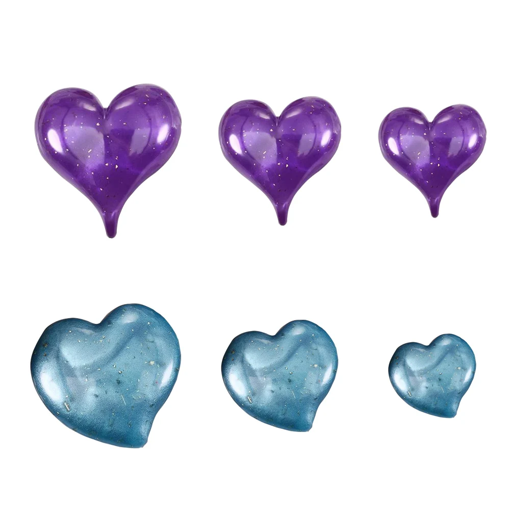 3D Heart Shape Silicone Mold for DIY Jewelry Making