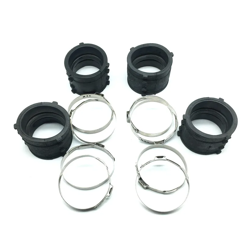 For VW Passat B5 Jetta Bora Golf 4 MK4 IV Car 2.0 Engine Pipe Emission Coupler Coupling Element connector Ring Seals With Clip