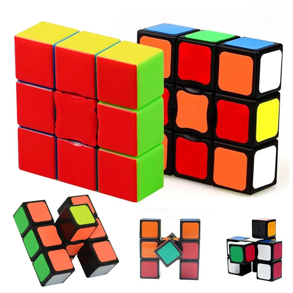 

1x3x3 Magic Cube Puzzle Toys Brain Teaser Super Floppy 1/2/3x3x3 Speed Cube Puzzle Magic Square Anti Stress Toys Magico Cubo