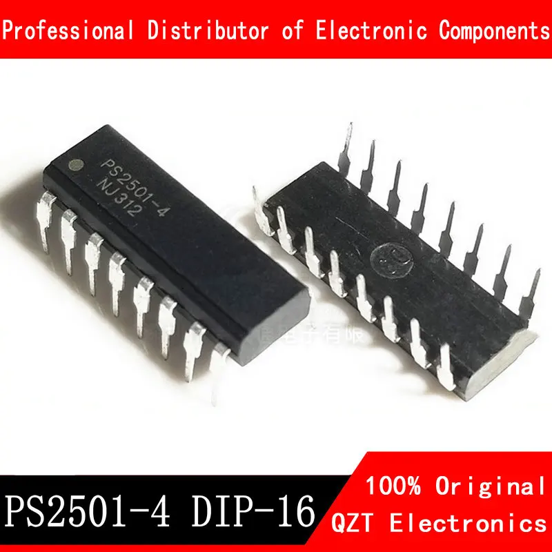 

10pcs/lot PS2501-4 DIP16 PS2501 DIP-16 2501-4 optocouplers new original In Stock