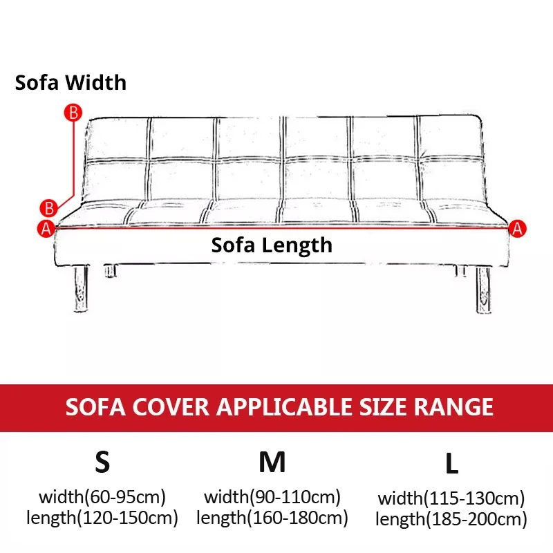 funiture protector for pets Sofa Bed Cover Elastic Armless Sofa Cover Stretch Sofa Bed Covers Funda Elastic Para Sofa Cama