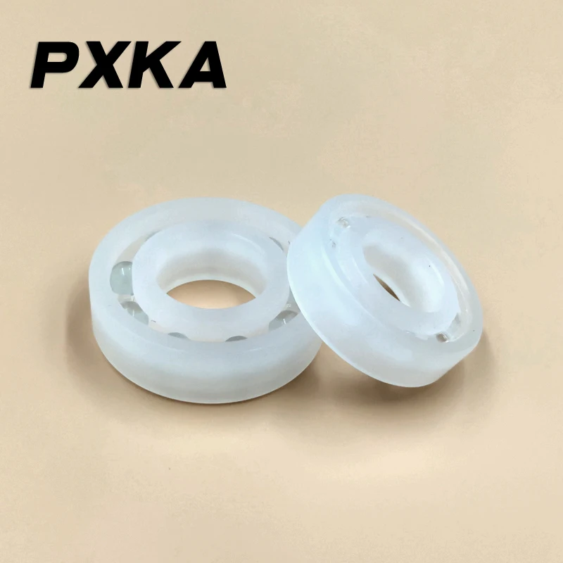 1PCS PP plastic bearing polypropylene 6008 6009 6010 6011 6012 acid and alkali resistant electrical insulation