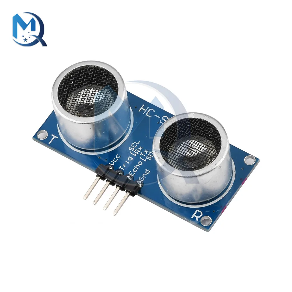 3-5.5V HC-SR04 Ultrasonic Sensor Module Distance Measuring Transducer Ultrasonic Sonar Ranging and Ranging Sensor Module