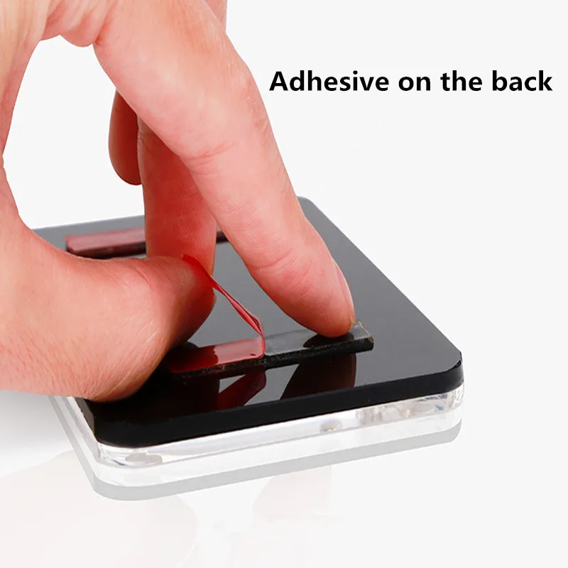 Magnetische Clear Prijs Label Label Teken Houder Stands Poster Rekken Plastic Mini Label Frame Acryl Card Display Houder