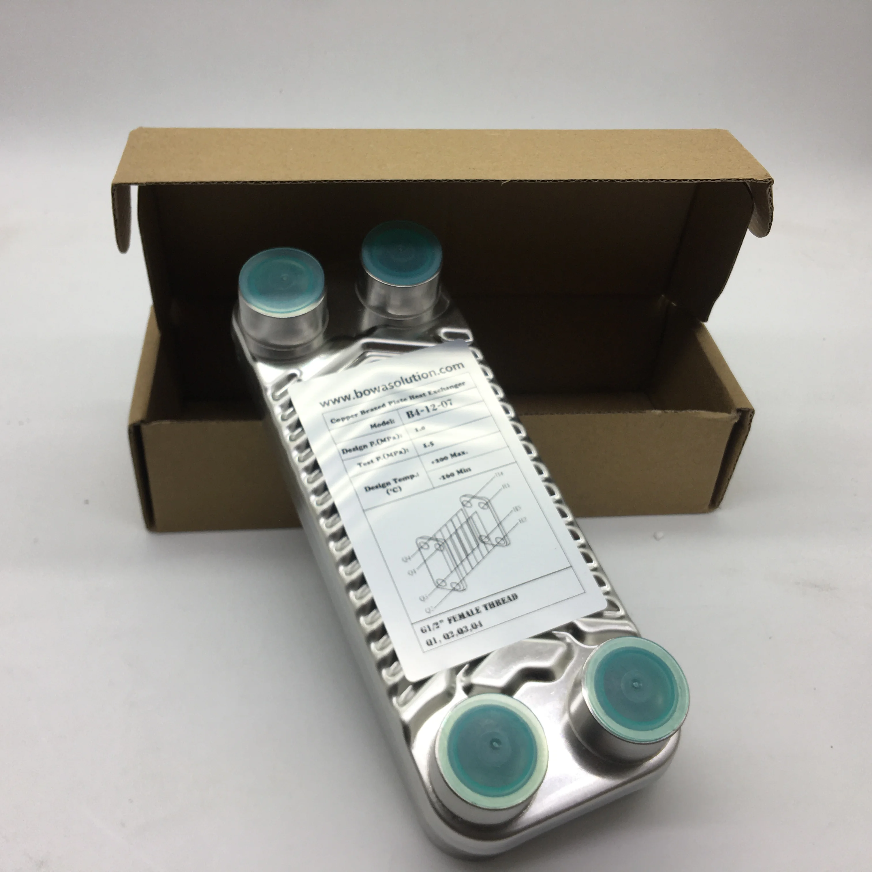 B4-012-7 Nichel brasato scambiatori di calore a piastre di offrire il più alto livello di efficienza termica, durata nel tempo, e resistenza alla corrosione