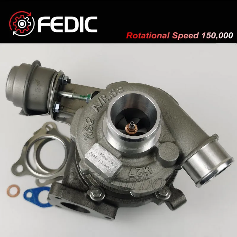 Turbocharger GT1544V 782404 28201-2A410 282012A410 Turbine full turbo for Hyundai Accent Getz 1.5 CRDi 81 Kw D4FA 2005-2009