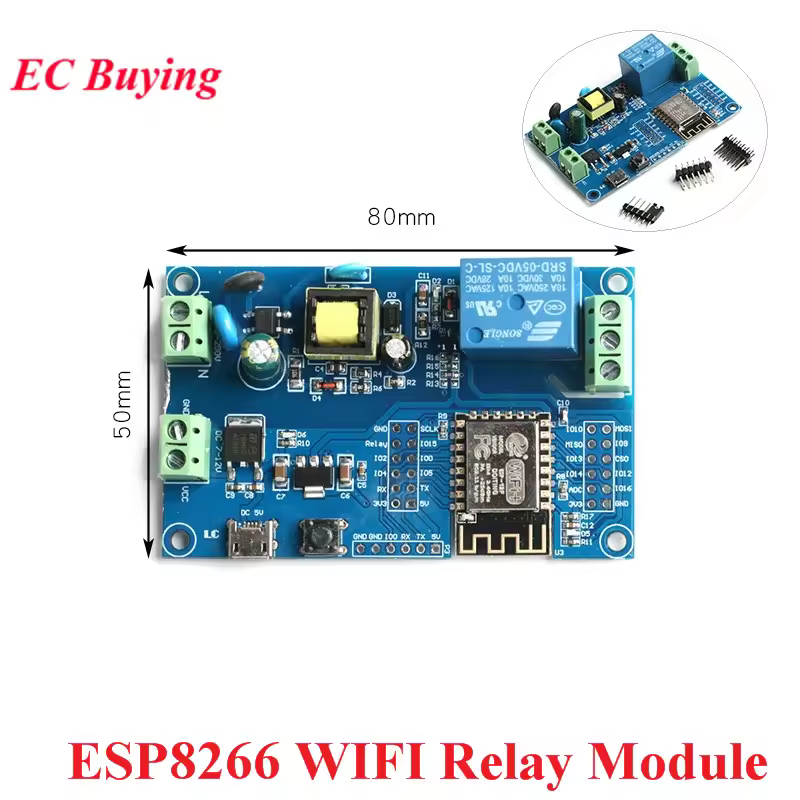 Es8266 wifi מודול ממסר אלחוטי מודול ESP-12F ac 220v dc 5v 12v אספקת חשמל esp 12f פיתוח לוח שלט רחוק בית חכם