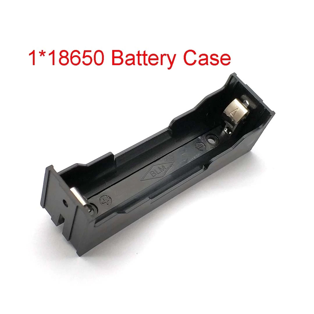 Battery Box Plastic DIY Battery Holder Case Storage Box For 1 Single 18650 3.7V\