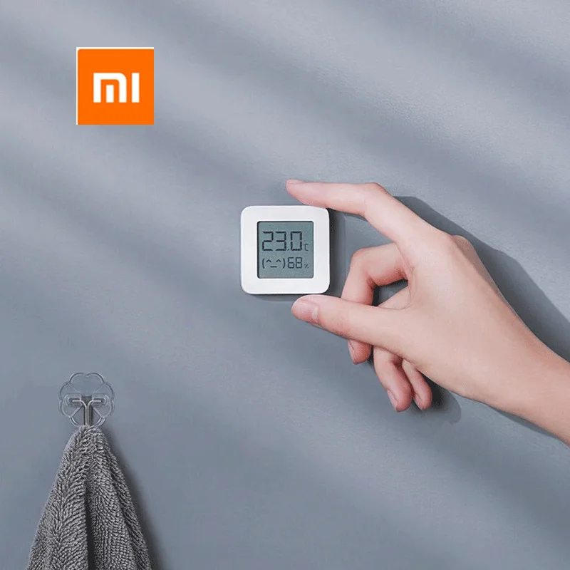 XIAOMI Bluetooth termometro digitale 2 schermo LCD misuratore di umidità digitale sensore di umidità della temperatura intelligente Wireless con