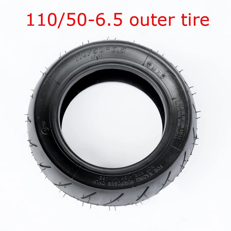 110/50-6.5 Tubeless Tyres 90 65 6.5 Vacuum Tire for Mini small sports car49CC Wheels47cc Mini Pocket Bike Motorcycle Accessories