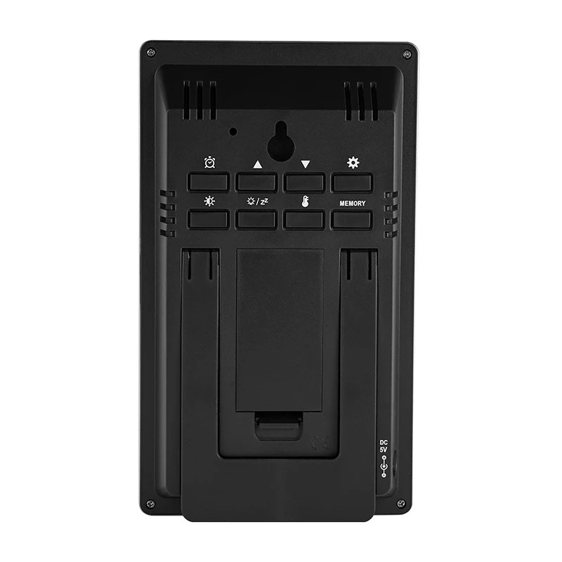 Digital Wireless Weather Clock Station Indoor Outdoor Sensor Thermometer Hygrometer Forecast Sensor