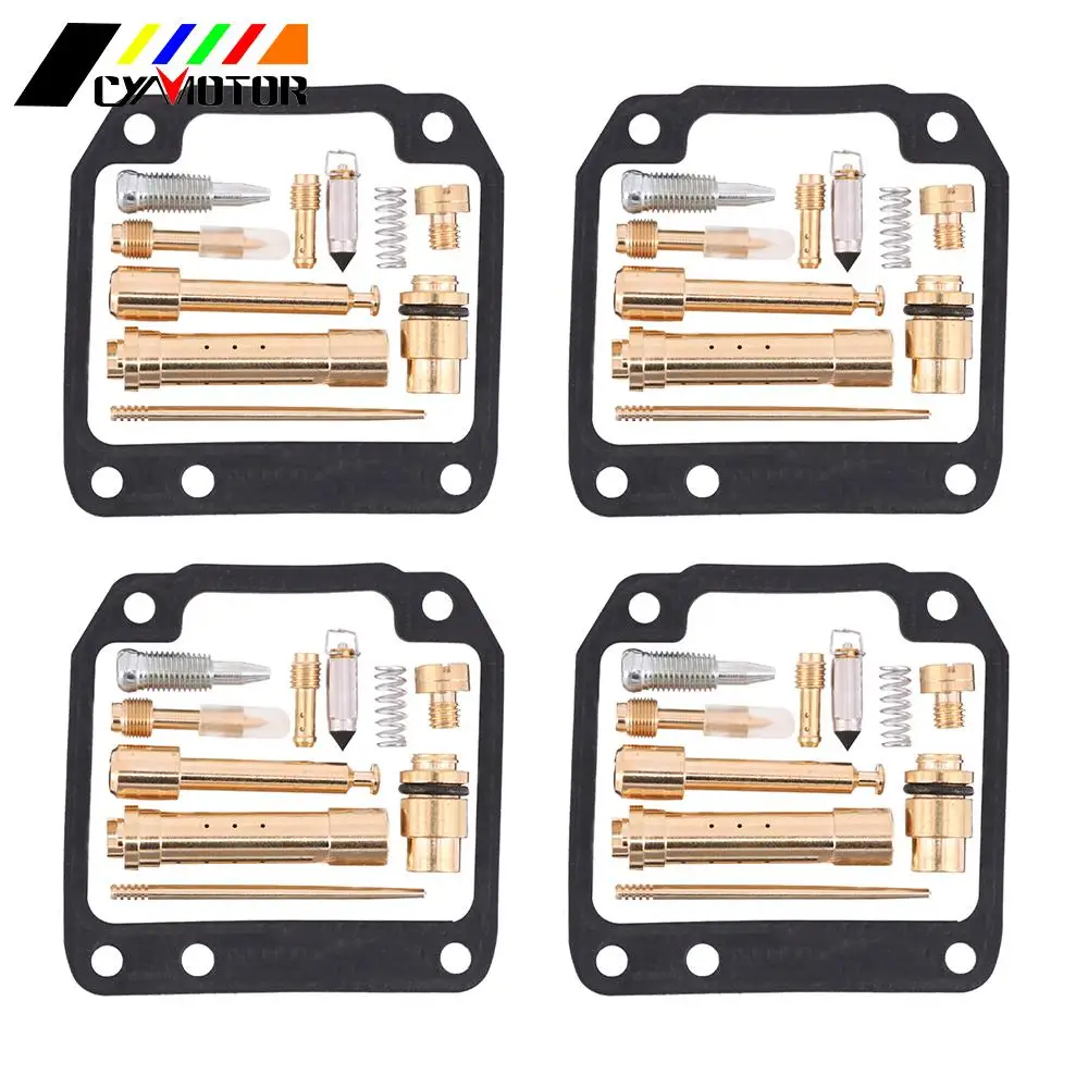 

4 Sets Motorcycle Carb Carburetor Repair Kit Rebuild For YAMAHA XJR400 1994 1995 1996 1997 1998 1999 Motorbike Parts