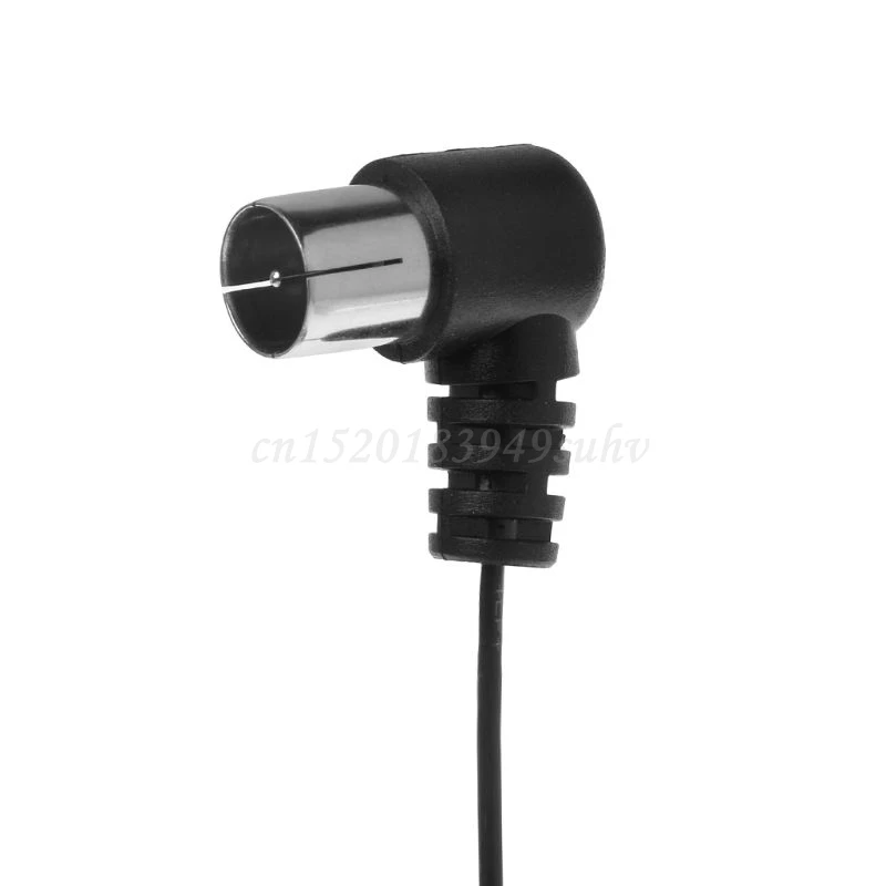 Adaptador F de antena de Radio FM 75 ohm, conector macho, estéreo interior para Yamaha JVC, Sony, Sherwood Pioneer, Eonon, Panasonic Audio