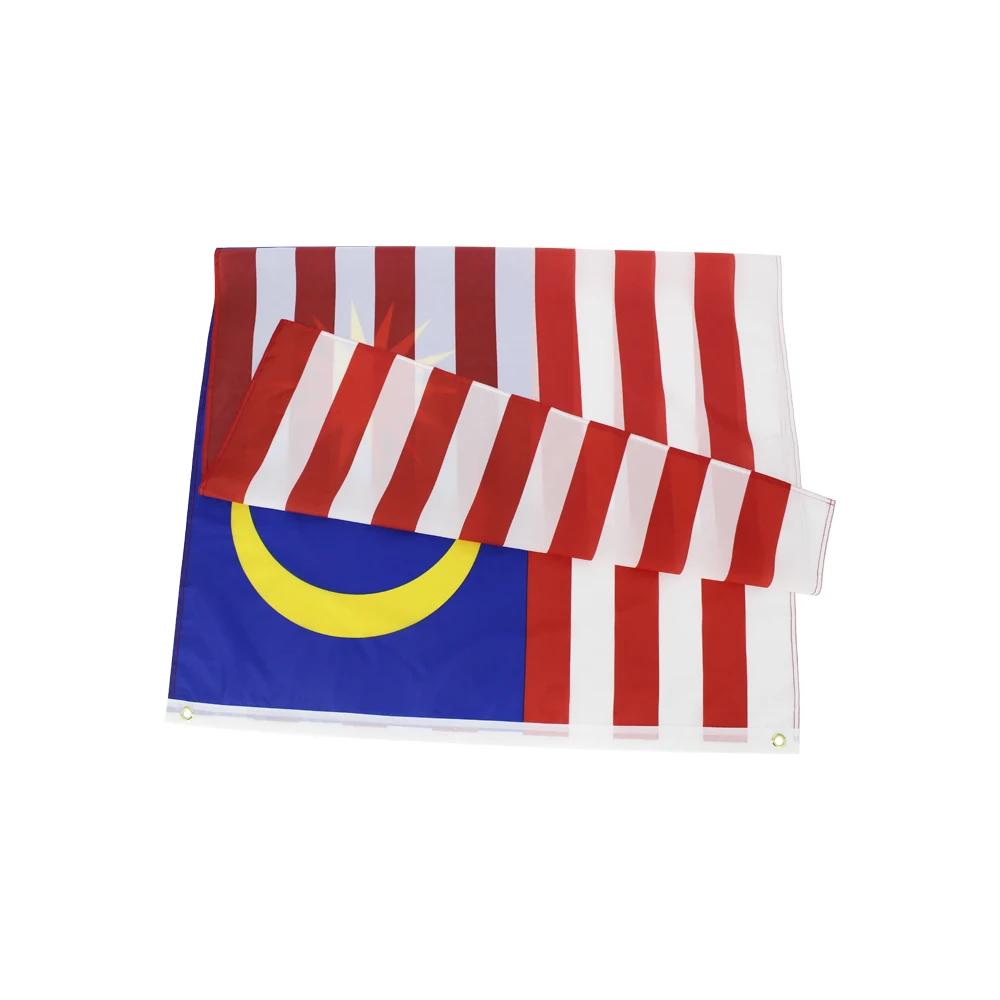 Yehoy hanging 90*150cm MY MYS malaysia Flag For Decoration