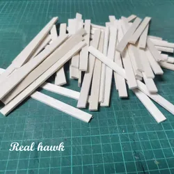 200x15mm bastone di legno di Balsa naturale rettangolare Woodcraft tassello piatto per bambini modellismo fai da te decorazione della festa nuziale a casa