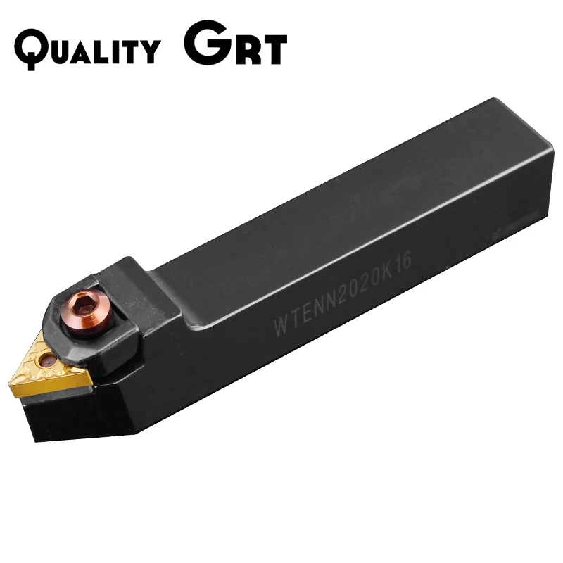 Q.Grt 1 шт. WTENN1616H16 WTENN2020K16 WTENN2525M16 внешний треугольный токарный инструмент держатель токарный режущий инструмент TNMG твердосплавные пластины