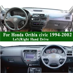 For Honda Orthia Civic EK3 CX SI EJ9 EK1 EK4 1994-2002 Dashmat Dashboard Cover Instrument Panel Anti-Dirt Pad Dash Mat Ornaments