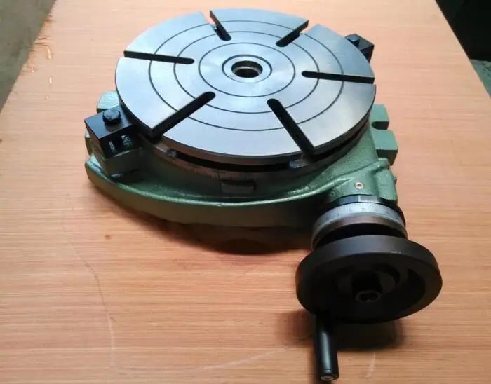 Milling machine rotary table rotary index plate TS250A horizontal fixed scale table