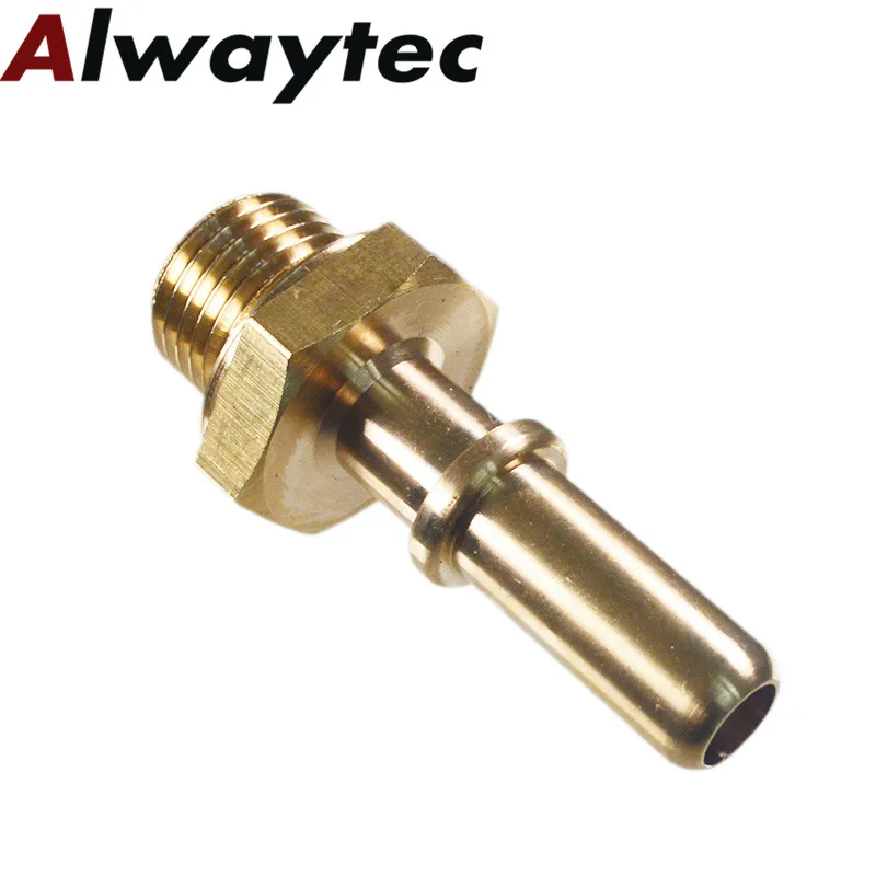 3pcs SAE10 SAE12 3/8 5/16 Car Male End With Screw Connector Customize Brass Fitting SCR System Metal Fuel Urea Quick Coupling