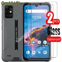 For UMIDIGI Bison Pro Tempered Glass Protective ON UMI BisonPro UMIDIGIBison 6.3Inch Screen Protector Smart Phone Cover  Film