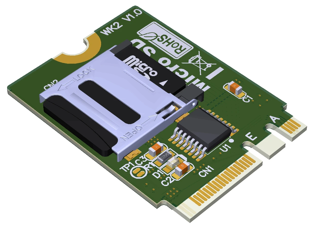 T-Flash Adaptador M.2 NGFF a Micro SD - imagen 5
